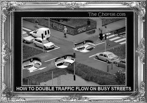 How to double traffic flow on busy streets