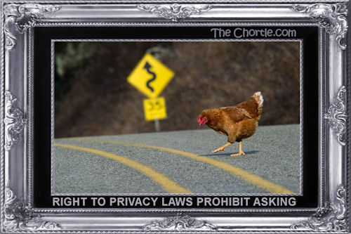 Right to privacy laws prohibit asking