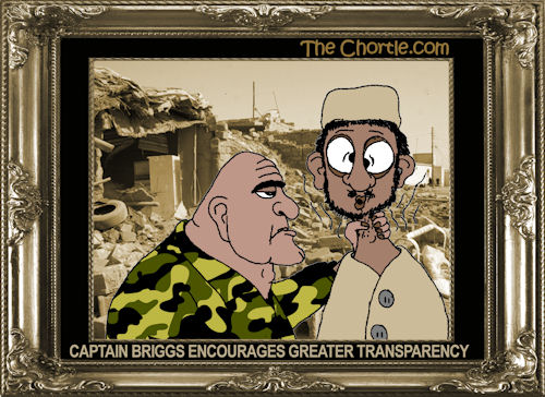 Captain Briggs encourages greater transparency