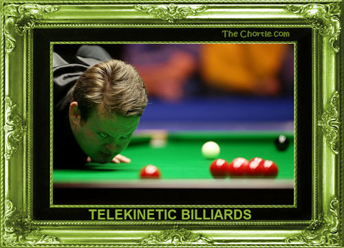 Telekinetic billiards