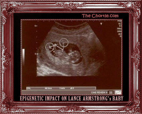 Epigenetic impact on Lance Armstrong's baby
