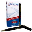 Amazing Pen Camera(TM) - Upgraded Premium HD Effect DVR With Built In 8GB Memory And High Quality Digital HD 720p Lens To Produce Great Videos(1280x720) And High Resolution Photos(1600x1200) - A Fun Hidden Camera Spy Gadget - Super Easy To Use With Full Size USB, Just Plug And Play - Pinhole - Mini CAM - Pencam - Recorder - Black & Gold Executive Pen With 90 Day Money Back Guarantee and Two Year Product Warranty! By Ron