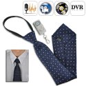 Spy Camera Tie with Wireless Audio Recorder with Remote Control - 4GB DVR Built-in