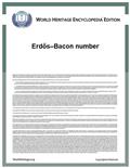 Erdős–Bacon number