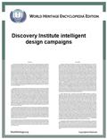Discovery Institute intelligent design campaigns