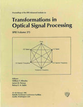 Applications of Holography and Optical Data Processing